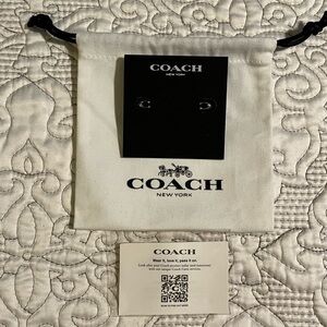 Coach ‘Signature C’ Stud Earrings